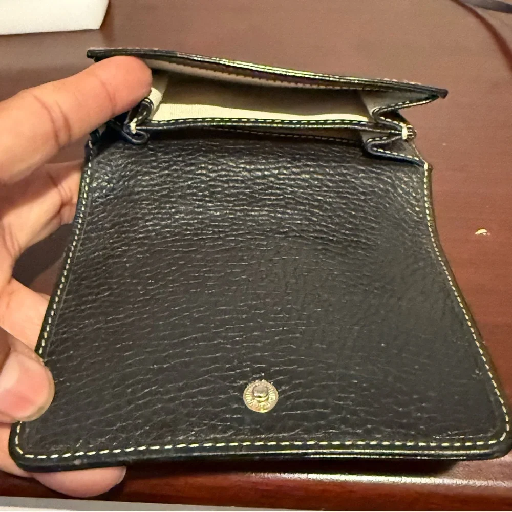 Kate Spade black Andover Posey Leather Wallet‎